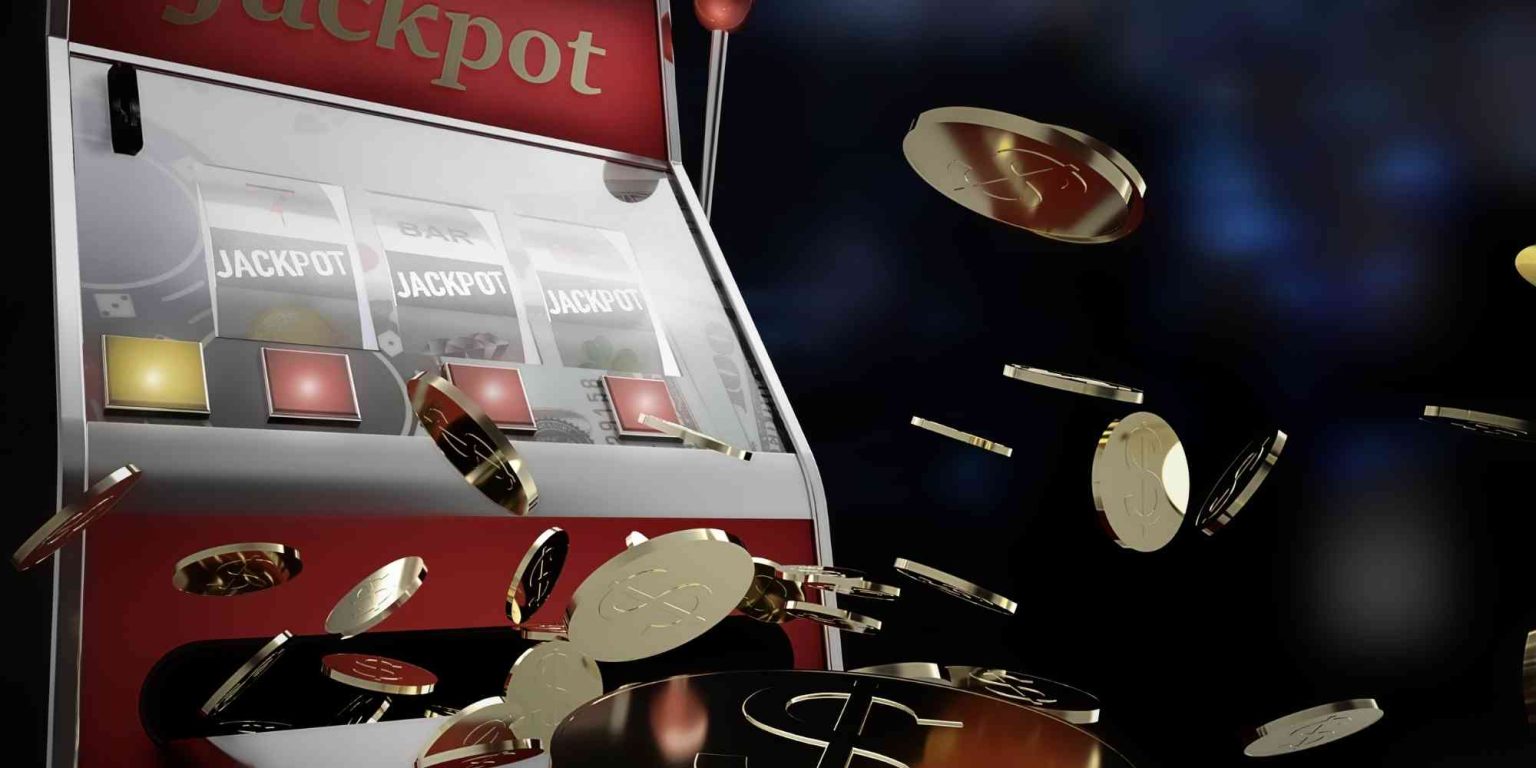 win on slot machines every time background